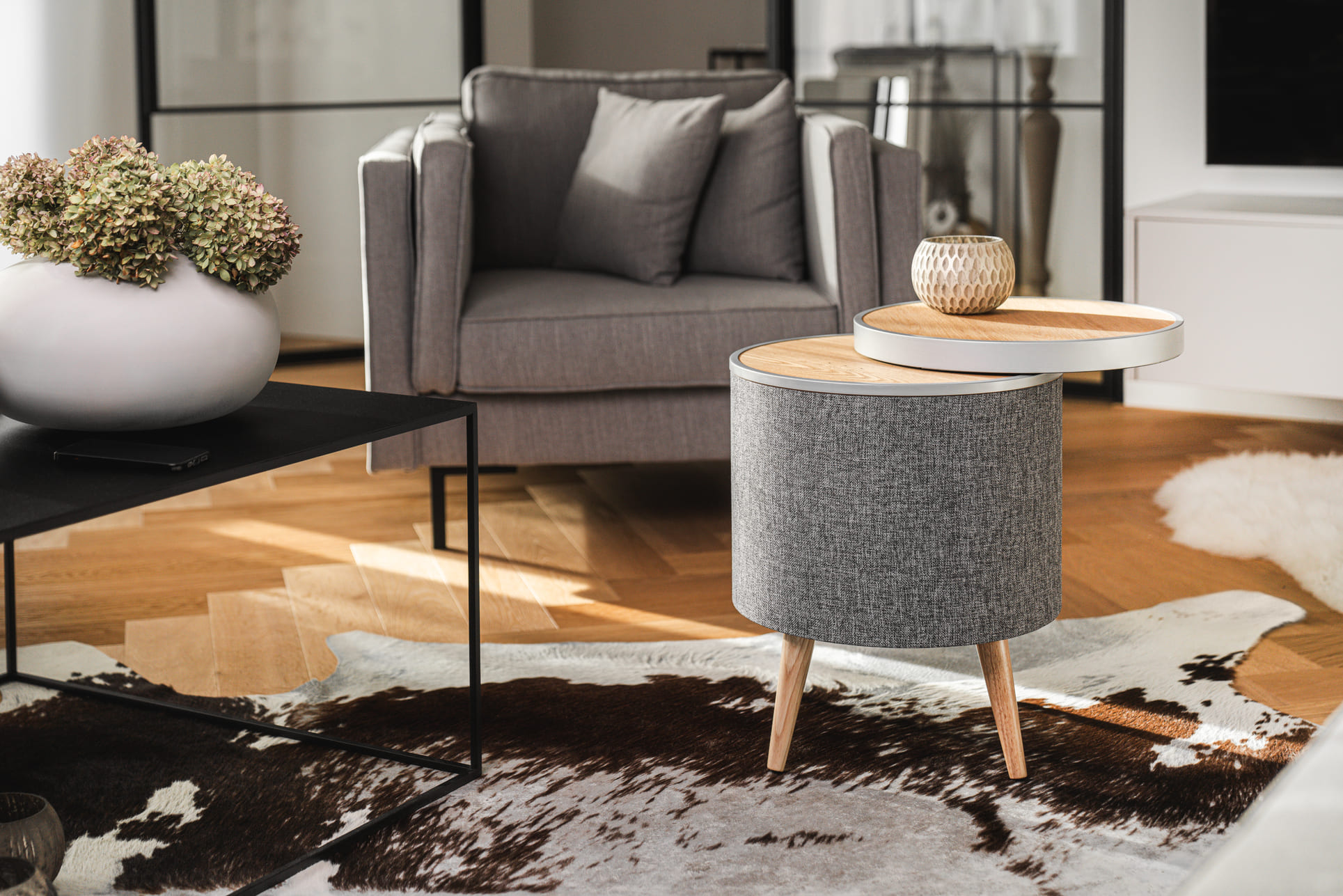 Intezze VIBE - ořech / šedá